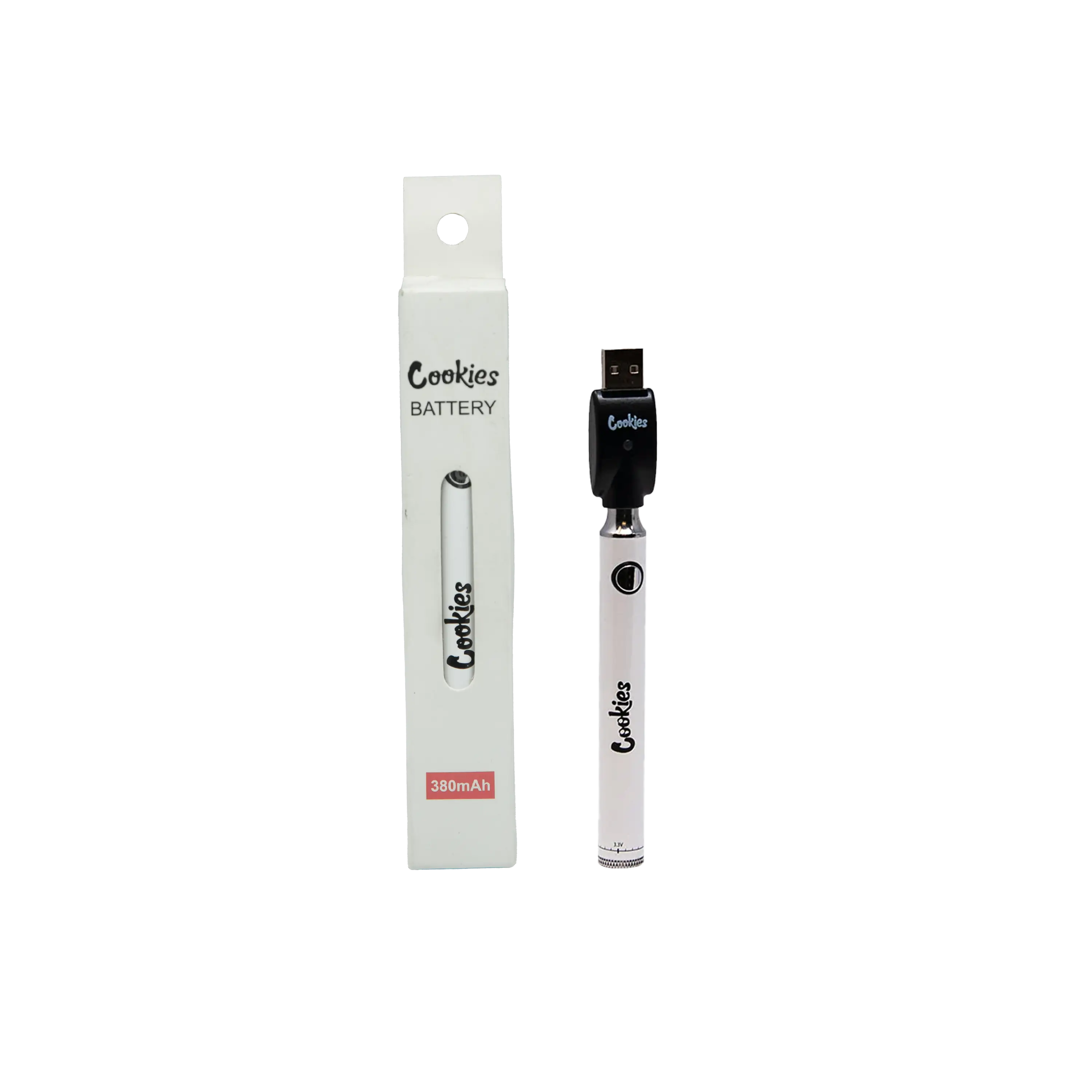 Cookies 510 Vape Battery – 380mAh Twist Voltage