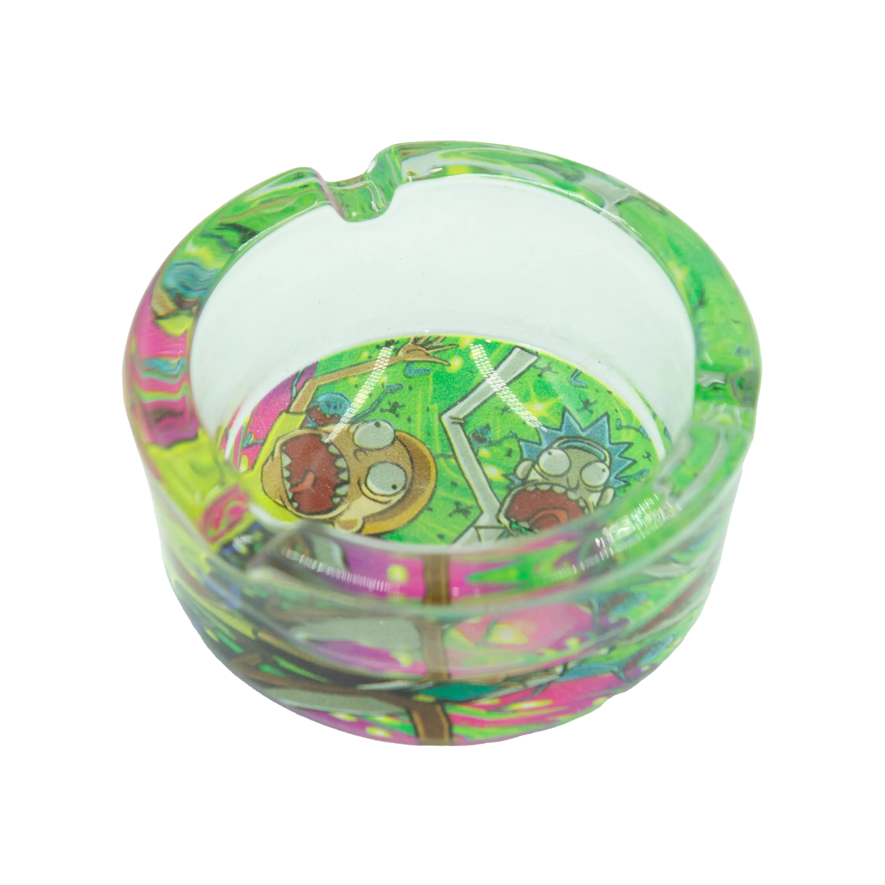 Rick & Morty Glass Ashtray - Image 5